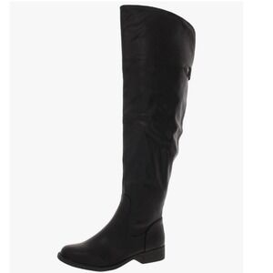 SUN‎ + STONE | NWT Women's Alliccef Black Knee High Boots